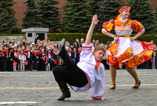 Russia Pioneers Inauguration Ceremony