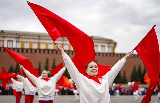 Russia Pioneers Inauguration Ceremony