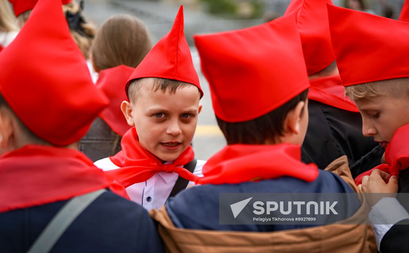 Russia Pioneers Inauguration Ceremony