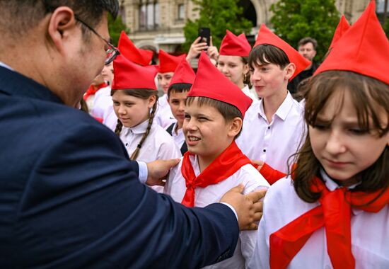 Russia Pioneers Inauguration Ceremony