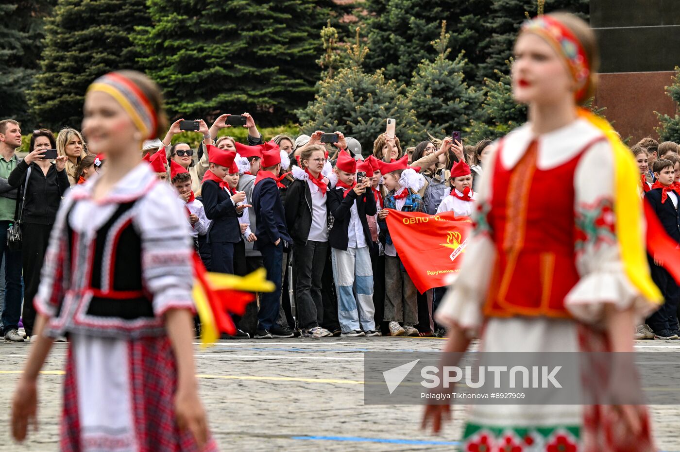 Russia Pioneers Inauguration Ceremony