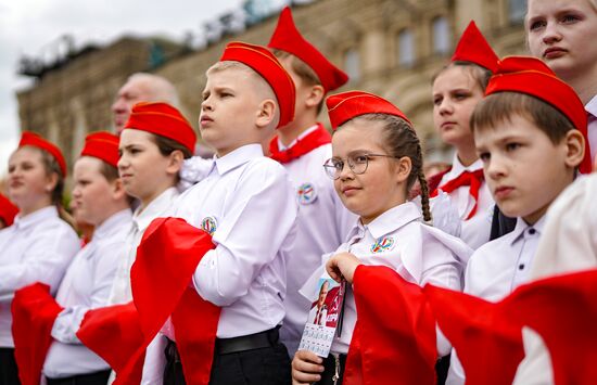 Russia Pioneers Inauguration Ceremony