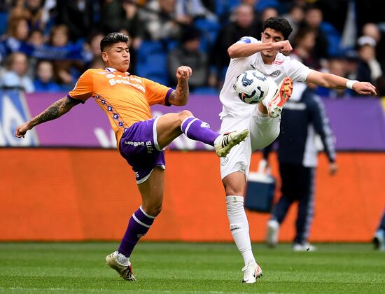 Russia Soccer Premier-League Dynamo - Akron