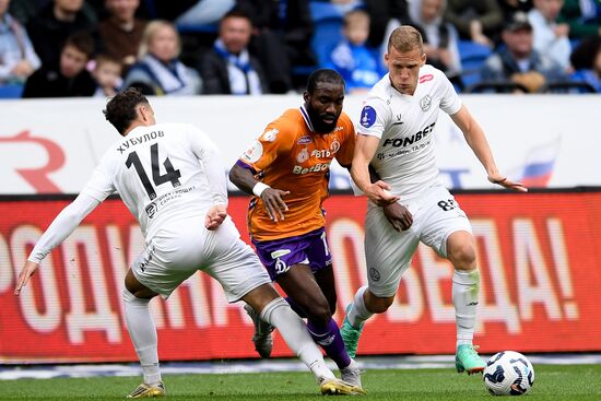 Russia Soccer Premier-League Dynamo - Akron