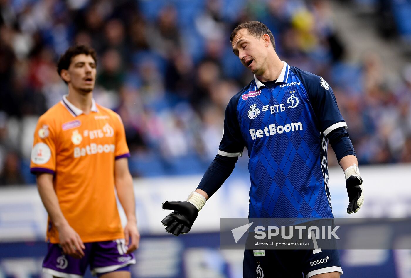 Russia Soccer Premier-League Dynamo - Akron