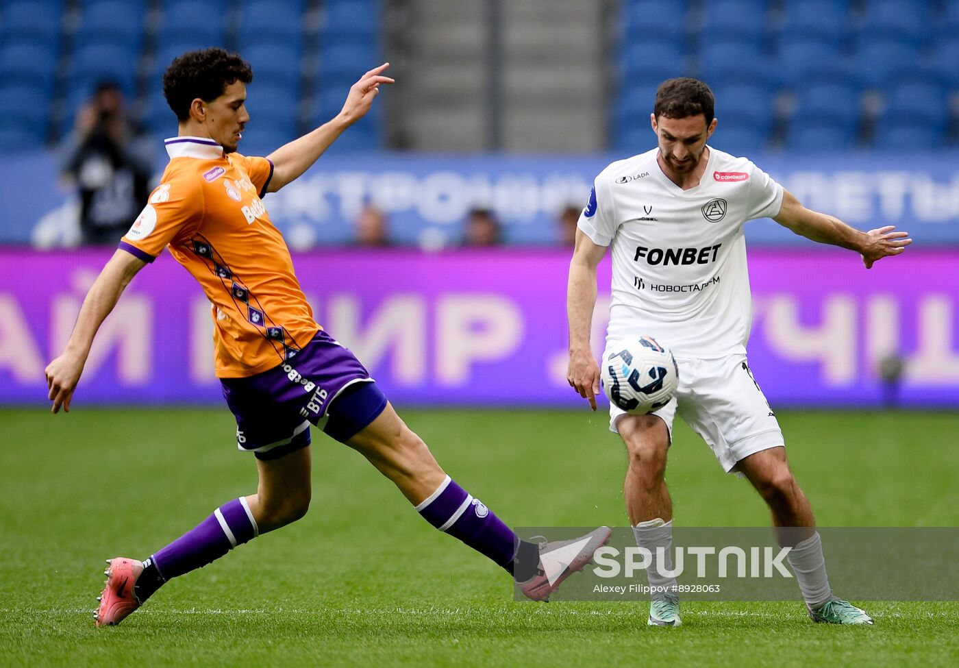 Russia Soccer Premier-League Dynamo - Akron