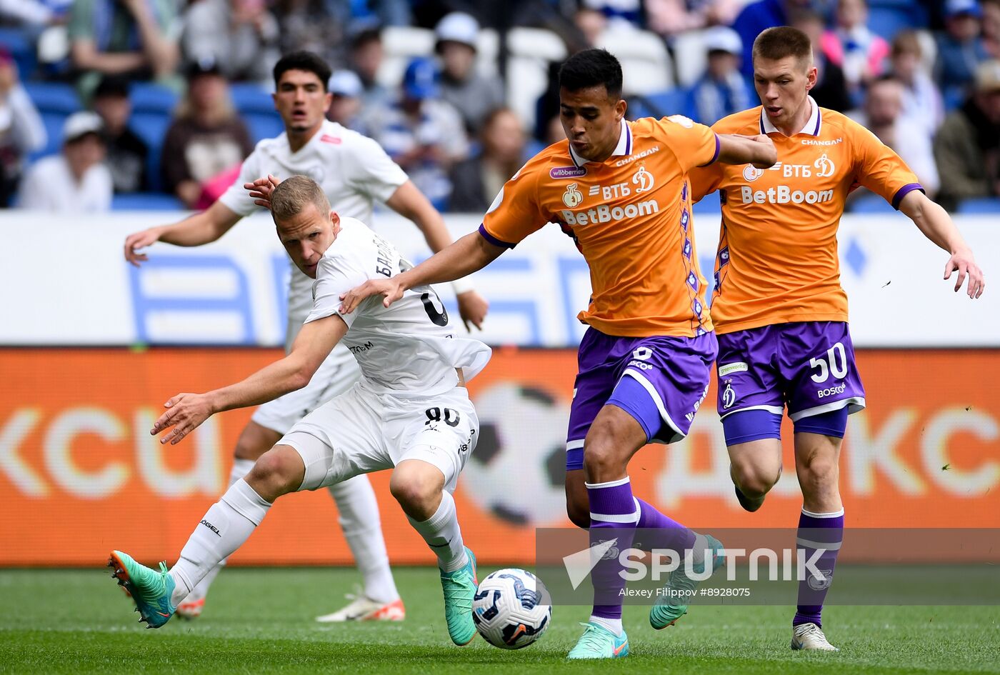 Russia Soccer Premier-League Dynamo - Akron