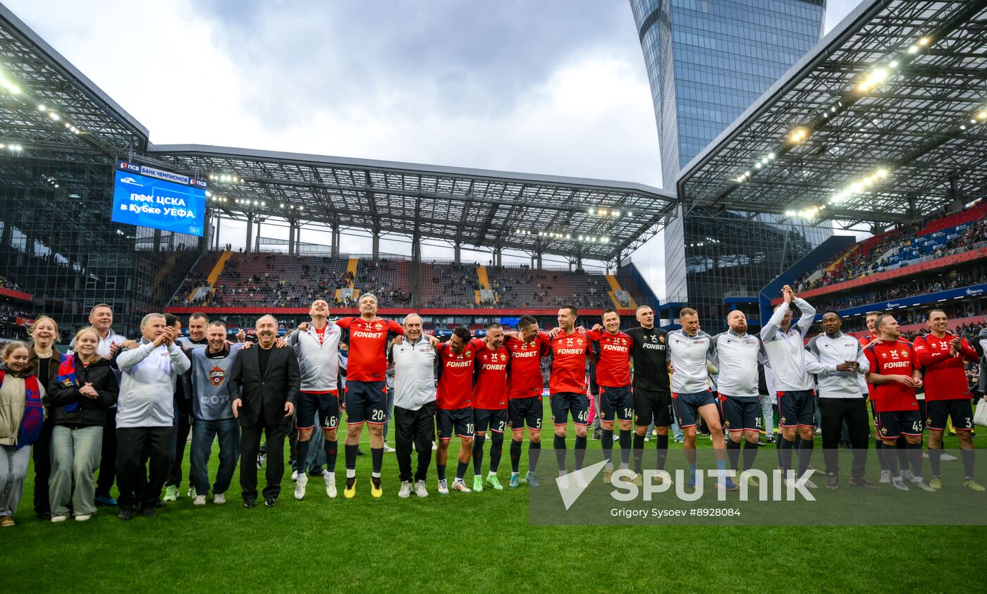Russia Soccer First Eurocup CSKA 2005 - European Clubs Team
