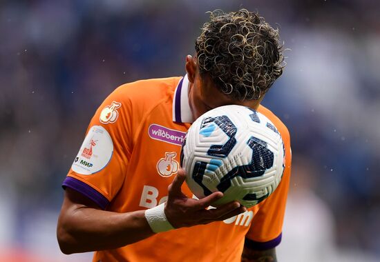 Russia Soccer Premier-League Dynamo - Akron