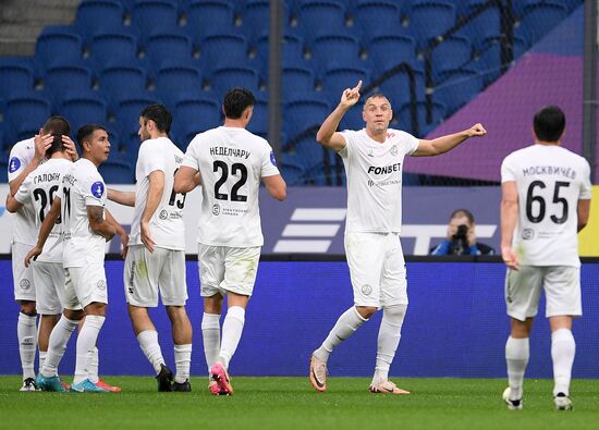 Russia Soccer Premier-League Dynamo - Akron