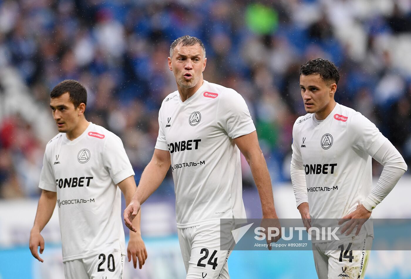 Russia Soccer Premier-League Dynamo - Akron