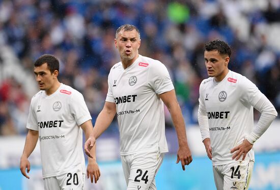Russia Soccer Premier-League Dynamo - Akron