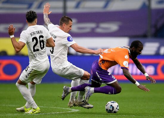 Russia Soccer Premier-League Dynamo - Akron