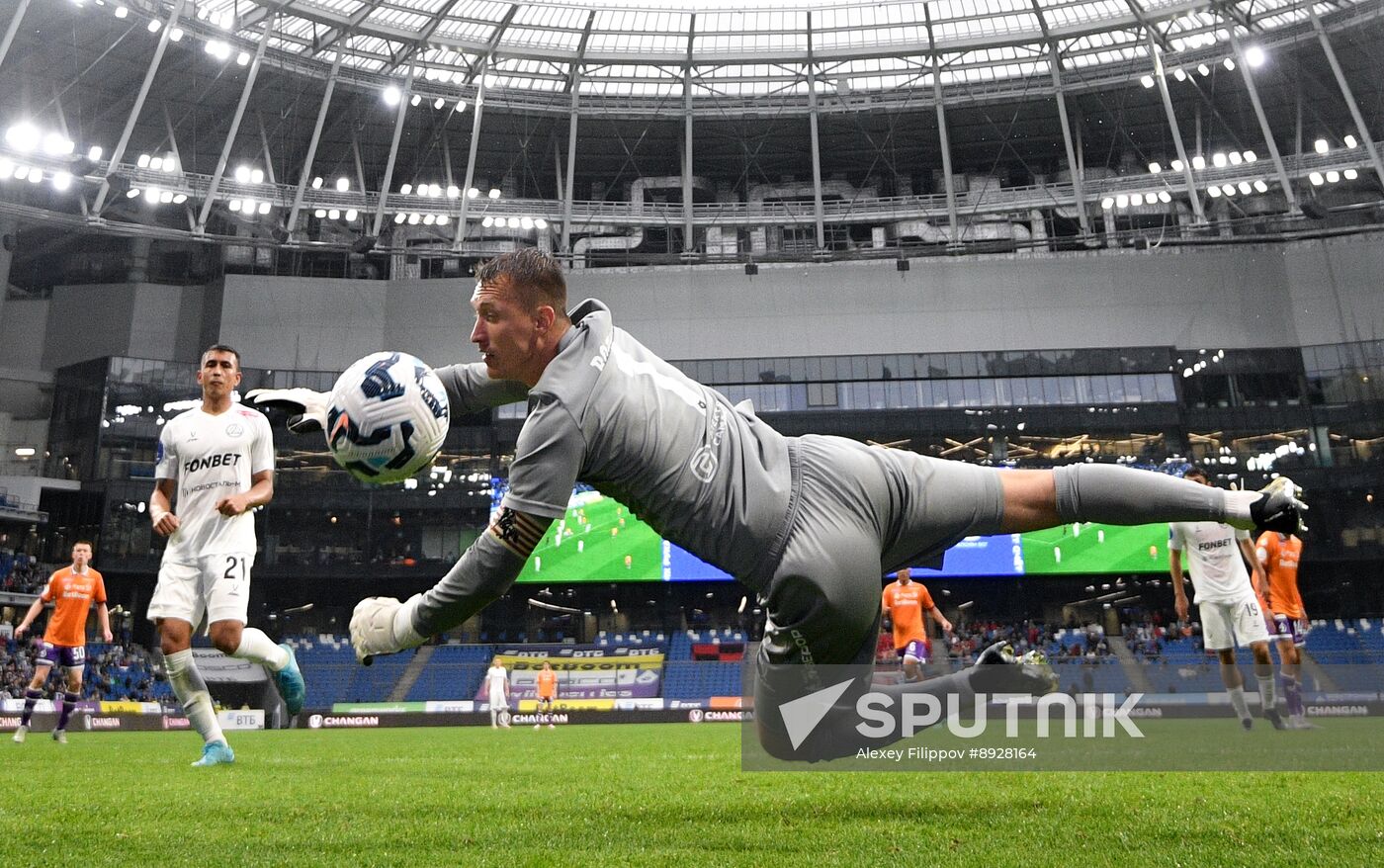 Russia Soccer Premier-League Dynamo - Akron