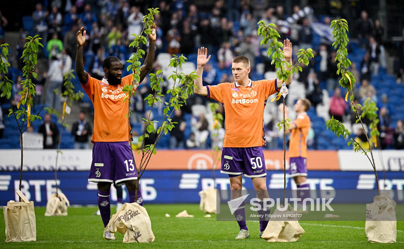 Russia Soccer Premier-League Dynamo - Akron