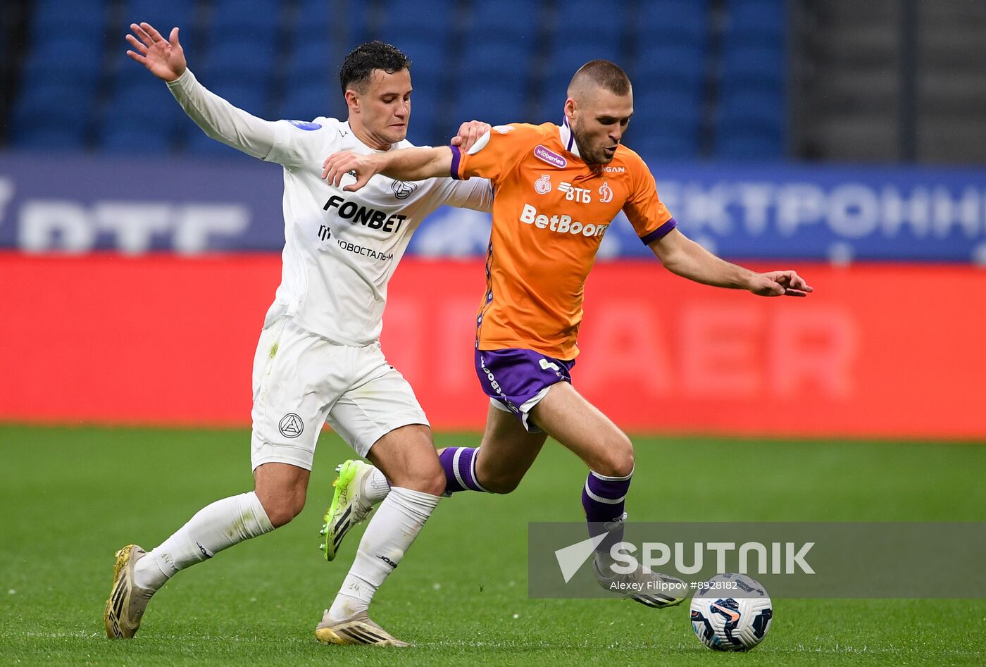Russia Soccer Premier-League Dynamo - Akron