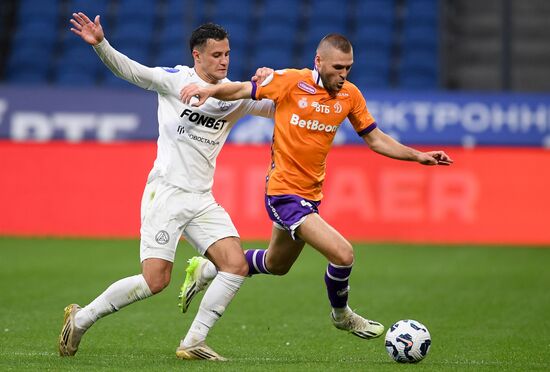 Russia Soccer Premier-League Dynamo - Akron