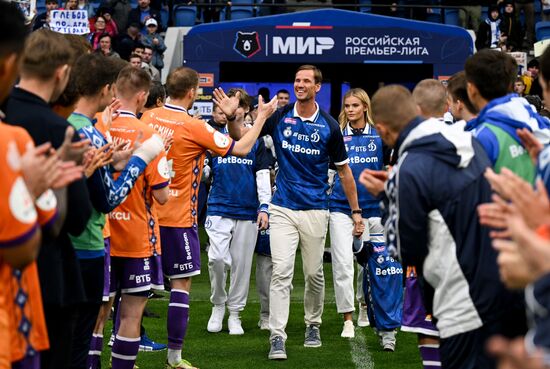 Russia Soccer Premier-League Dynamo - Akron