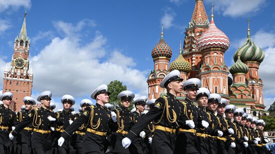 Military parade marking 80th anniversary of Victory in Great Patriotic War in Moscow