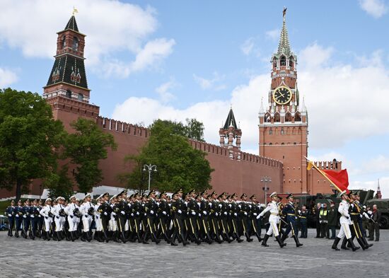 Military parade marking 80th anniversary of Victory in Great Patriotic War in Moscow