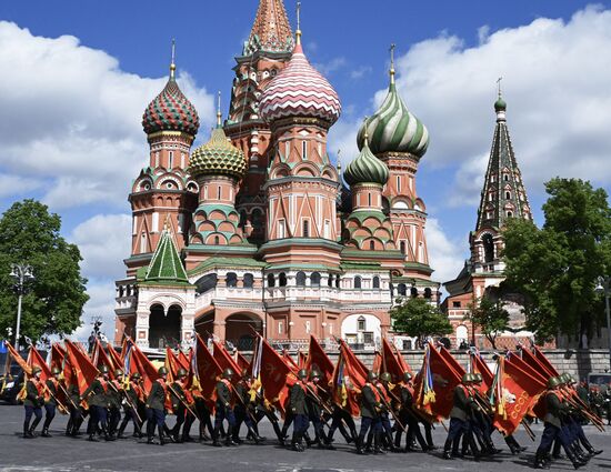 Military parade marking 80th anniversary of Victory in Great Patriotic War in Moscow