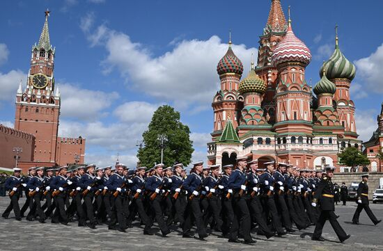 Military parade marking 80th anniversary of Victory in Great Patriotic War in Moscow