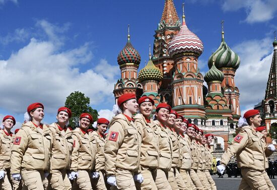Military parade marking 80th anniversary of Victory in Great Patriotic War in Moscow