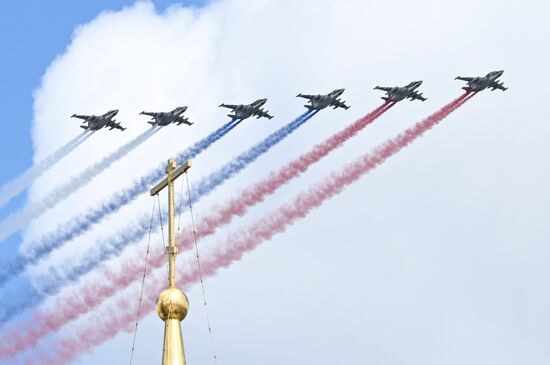 Military parade marking 80th anniversary of Victory in Great Patriotic War in Moscow