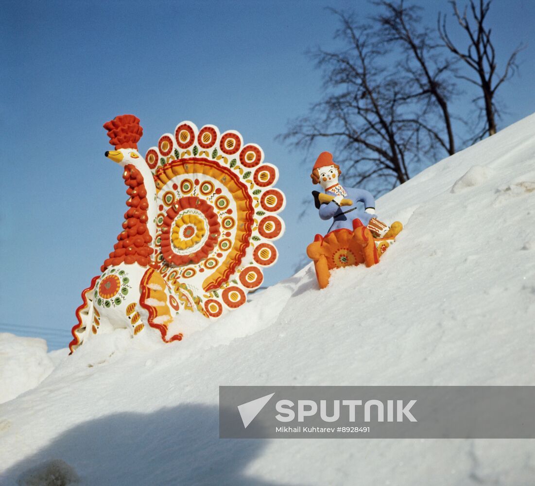 Russian folk toy