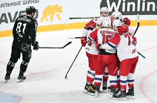 Russia Ice Hockey Kontinental League Traktor - Lokomotiv
