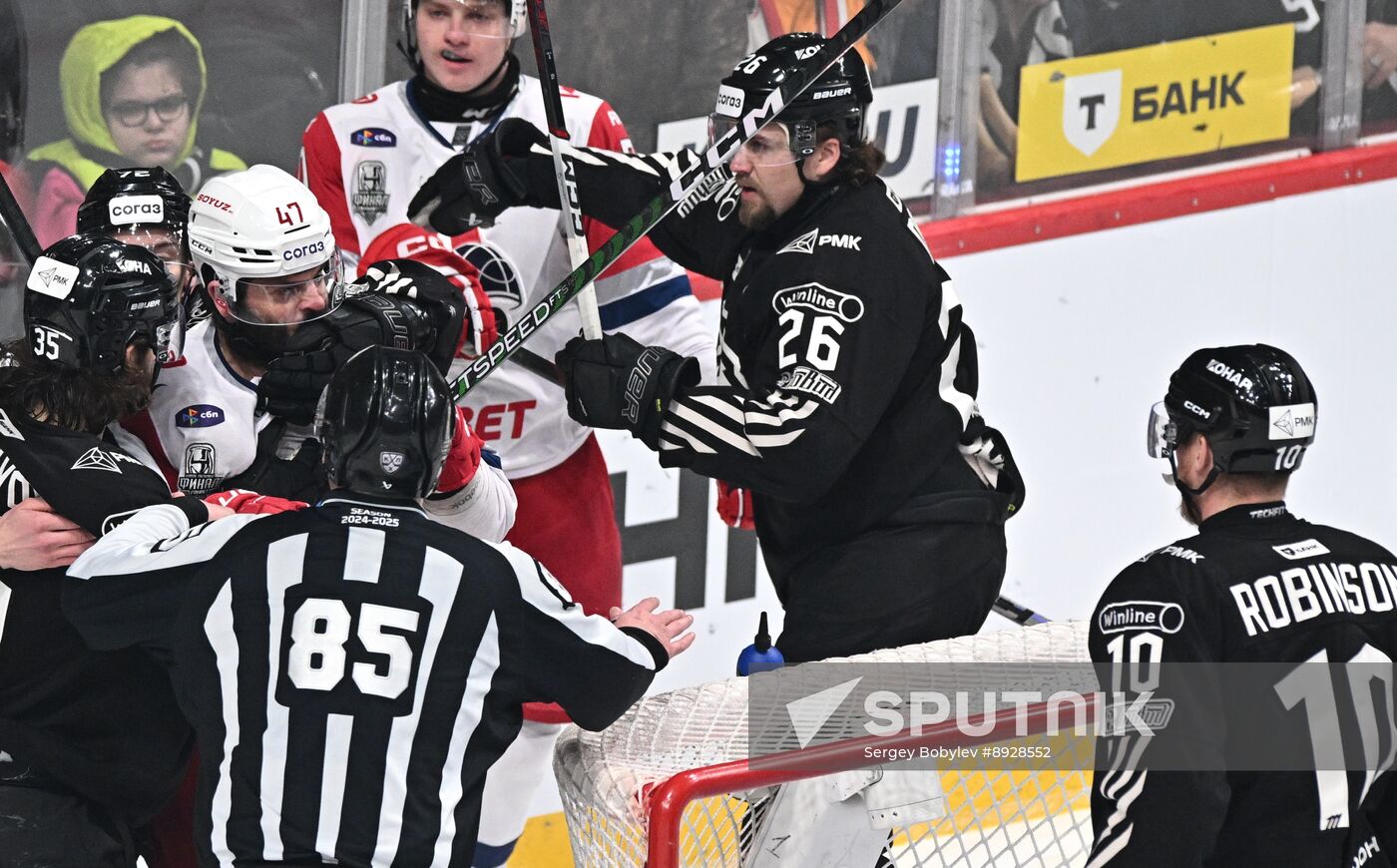 Russia Ice Hockey Kontinental League Traktor - Lokomotiv