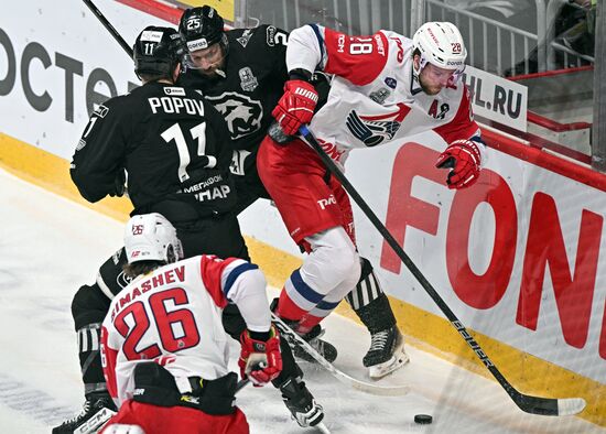 Russia Ice Hockey Kontinental League Traktor - Lokomotiv
