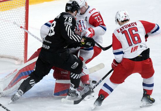 Russia Ice Hockey Kontinental League Traktor - Lokomotiv
