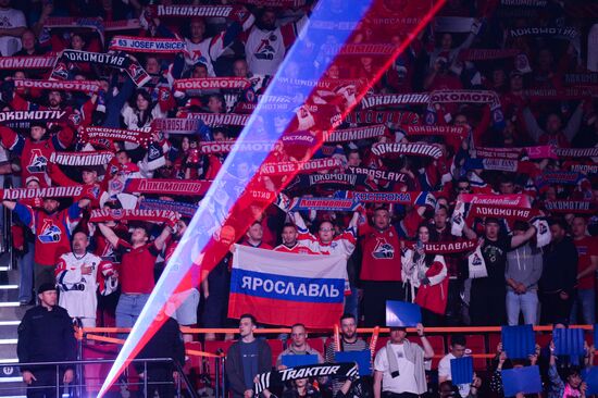 Russia Ice Hockey Kontinental League Traktor - Lokomotiv
