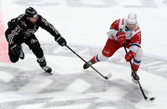 Russia Ice Hockey Kontinental League Traktor - Lokomotiv
