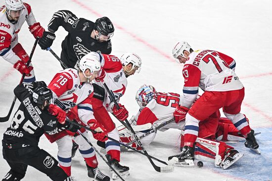 Russia Ice Hockey Kontinental League Traktor - Lokomotiv