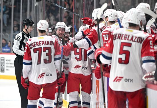 Russia Ice Hockey Kontinental League Traktor - Lokomotiv