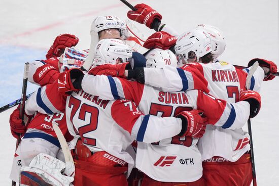 Russia Ice Hockey Kontinental League Traktor - Lokomotiv