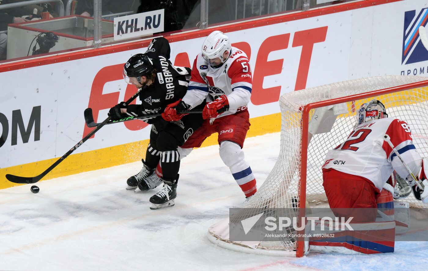 Russia Ice Hockey Kontinental League Traktor - Lokomotiv