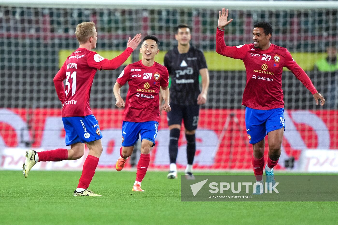 Russia Soccer Premier-League Lokomotiv - CSKA