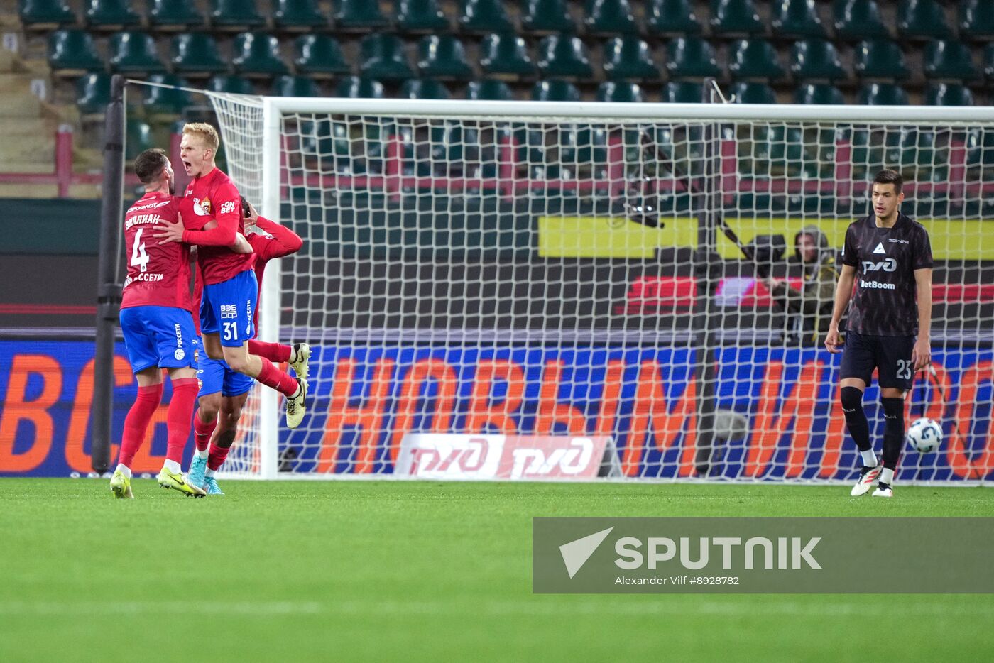 Russia Soccer Premier-League Lokomotiv - CSKA
