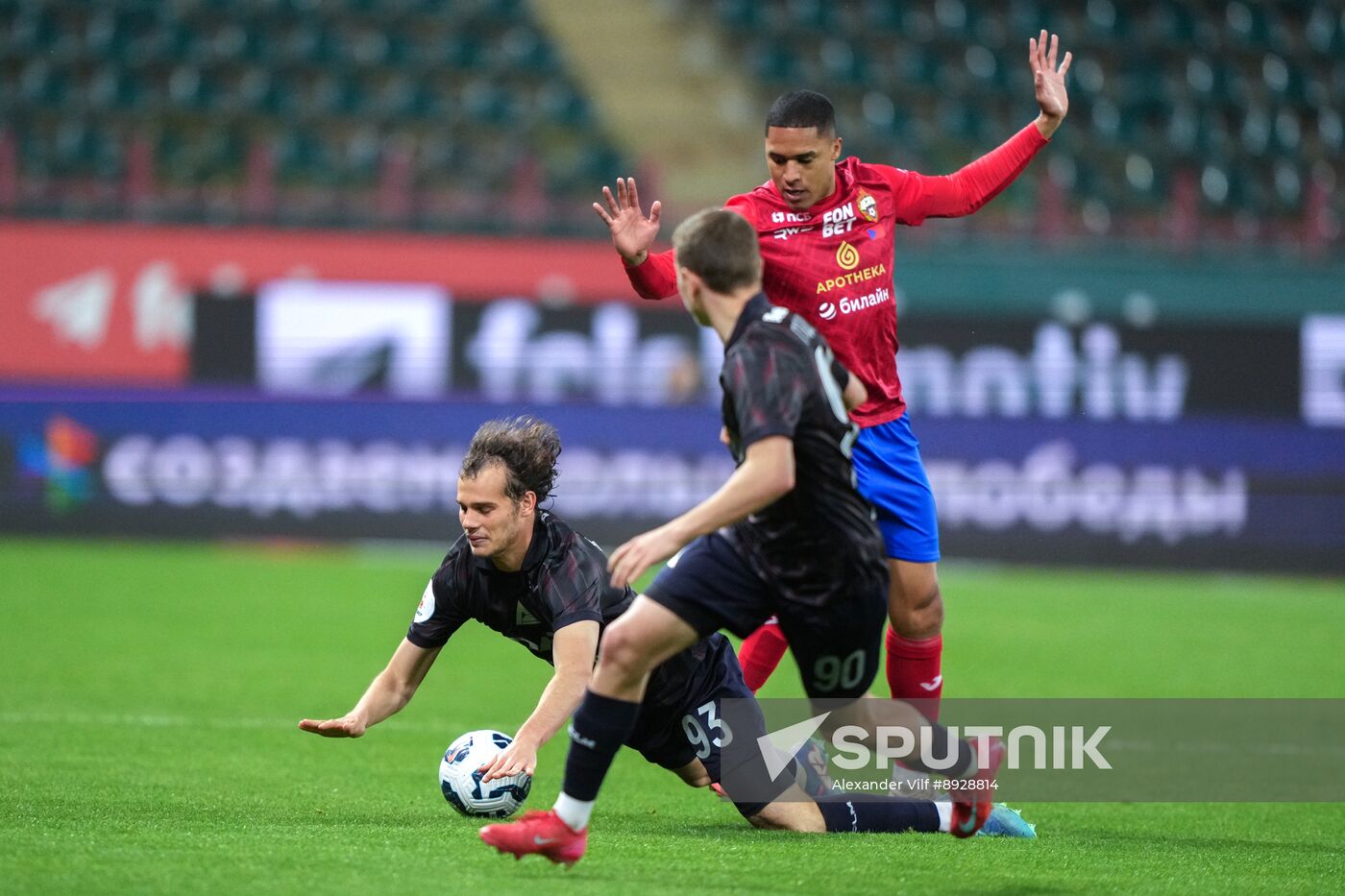 Russia Soccer Premier-League Lokomotiv - CSKA