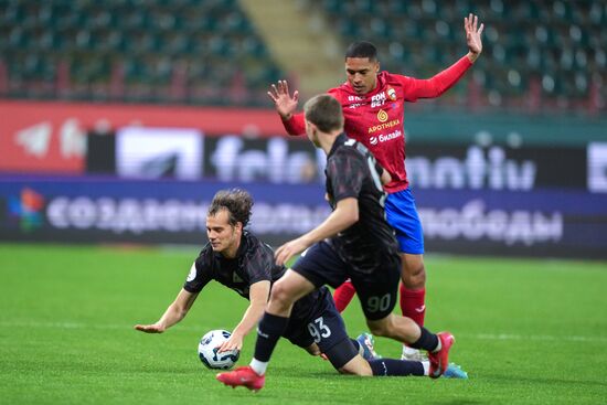 Russia Soccer Premier-League Lokomotiv - CSKA