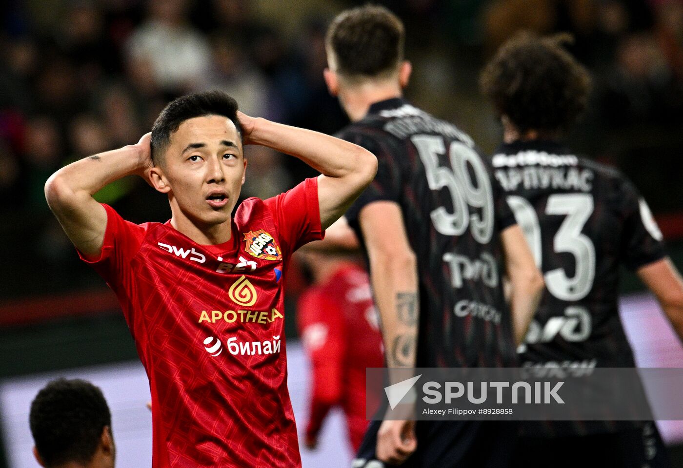 Russia Soccer Premier-League Lokomotiv - CSKA