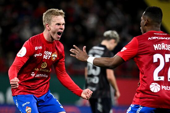 Russia Soccer Premier-League Lokomotiv - CSKA