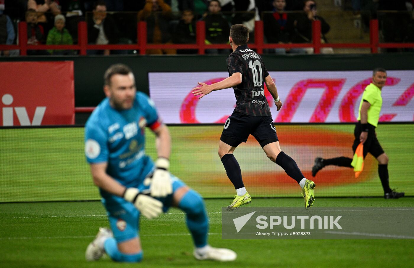 Russia Soccer Premier-League Lokomotiv - CSKA