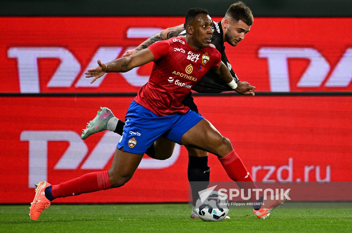 Russia Soccer Premier-League Lokomotiv - CSKA