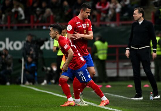 Russia Soccer Premier-League Lokomotiv - CSKA