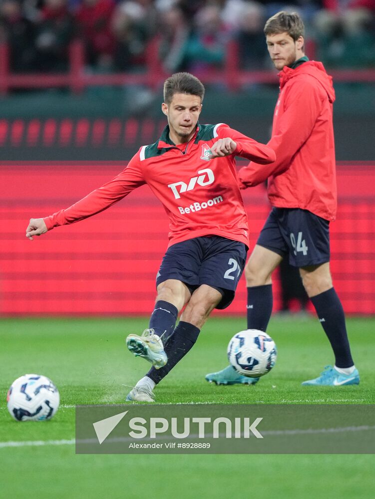 Russia Soccer Premier-League Lokomotiv - CSKA