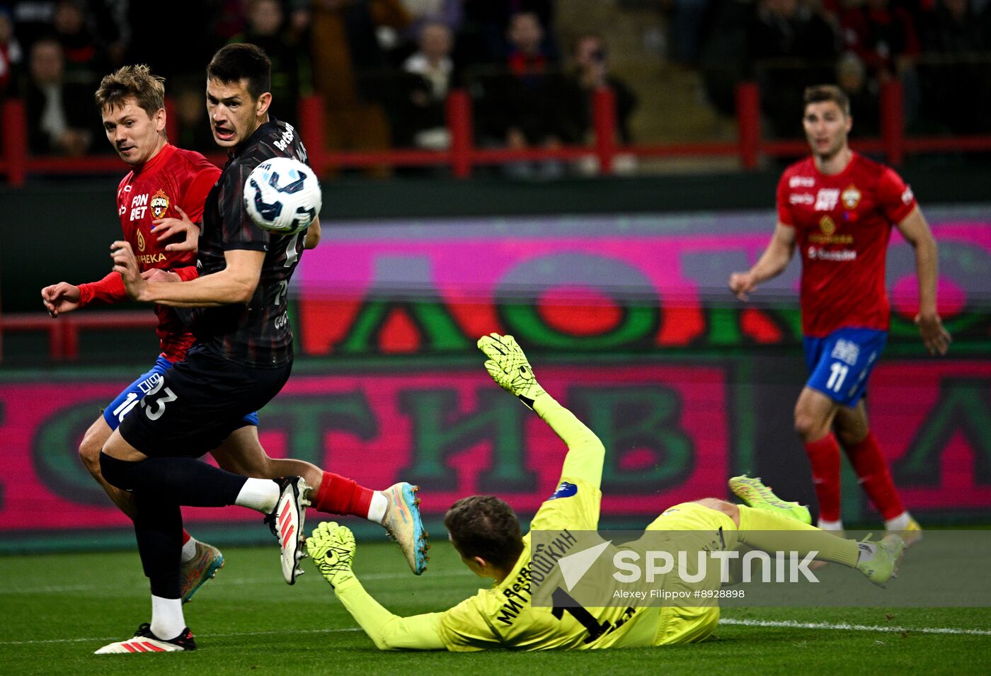 Russia Soccer Premier-League Lokomotiv - CSKA